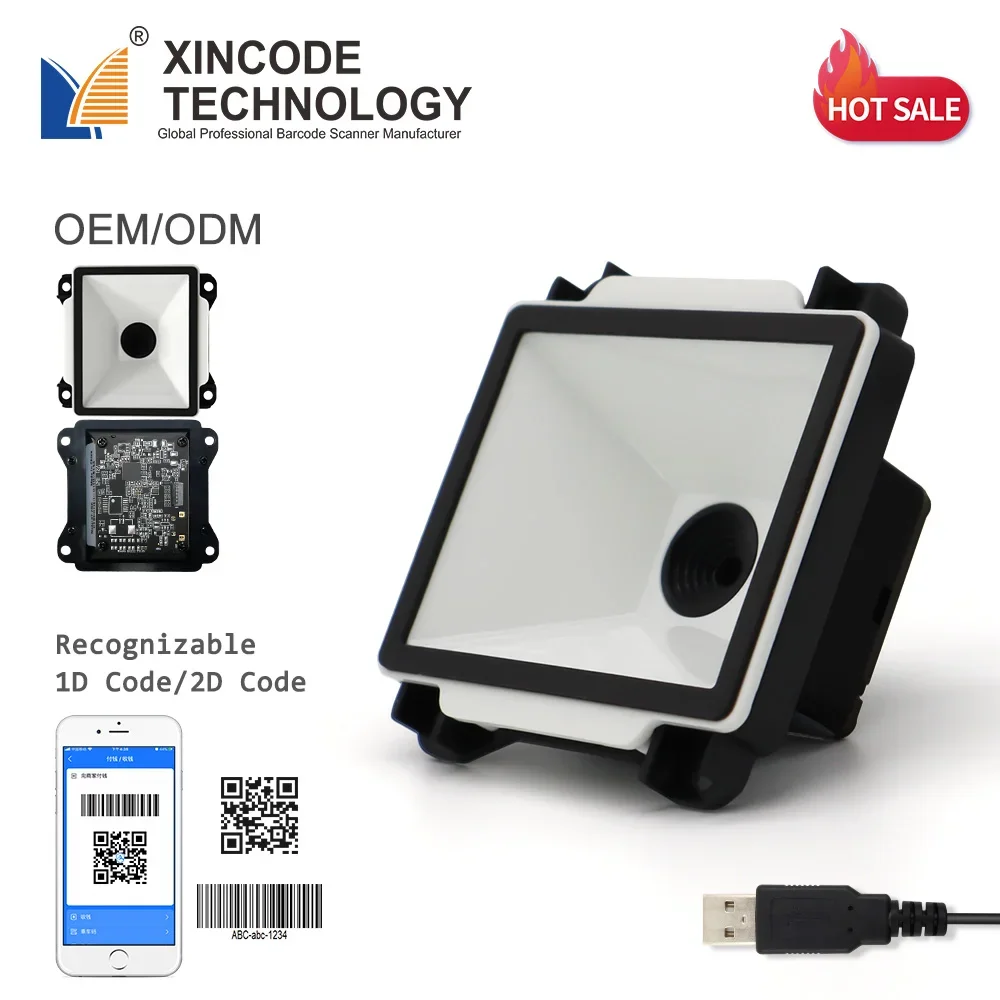 Barcode Scanner 2D - Nieuwe Xincode Mini 2D barcode scanner