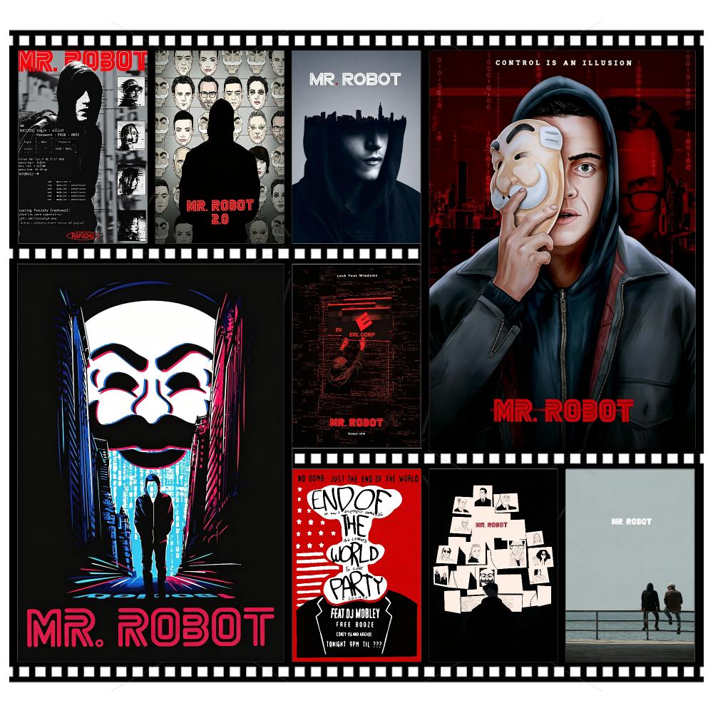 Office Tech Room - TV-Tech Psychologische Thriller Mr. Robot Poster