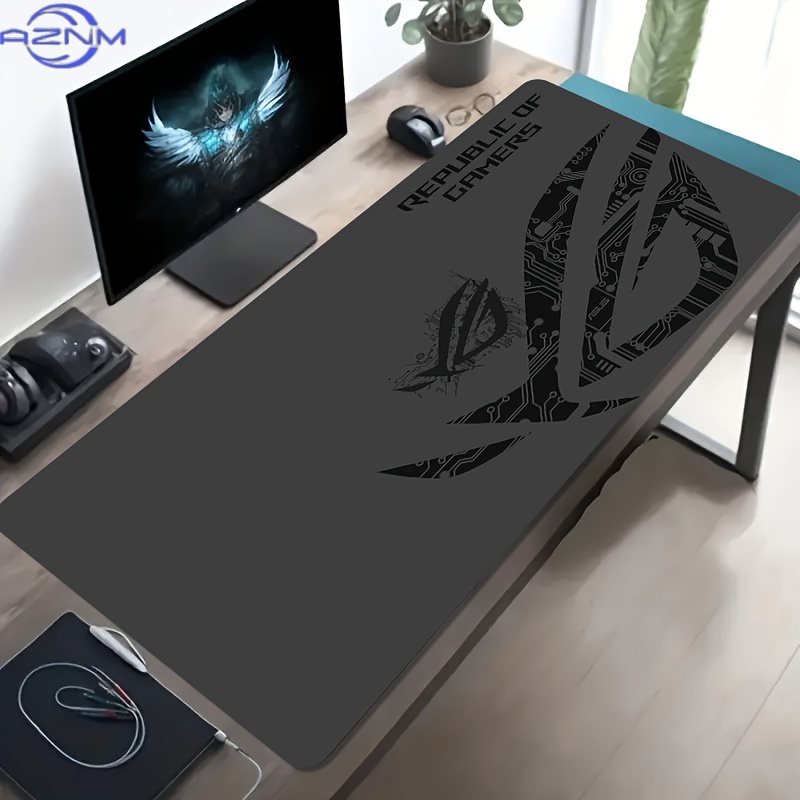 Office Desk Tech Accessories - 1 stuk Grote Gaming Muismat ROG