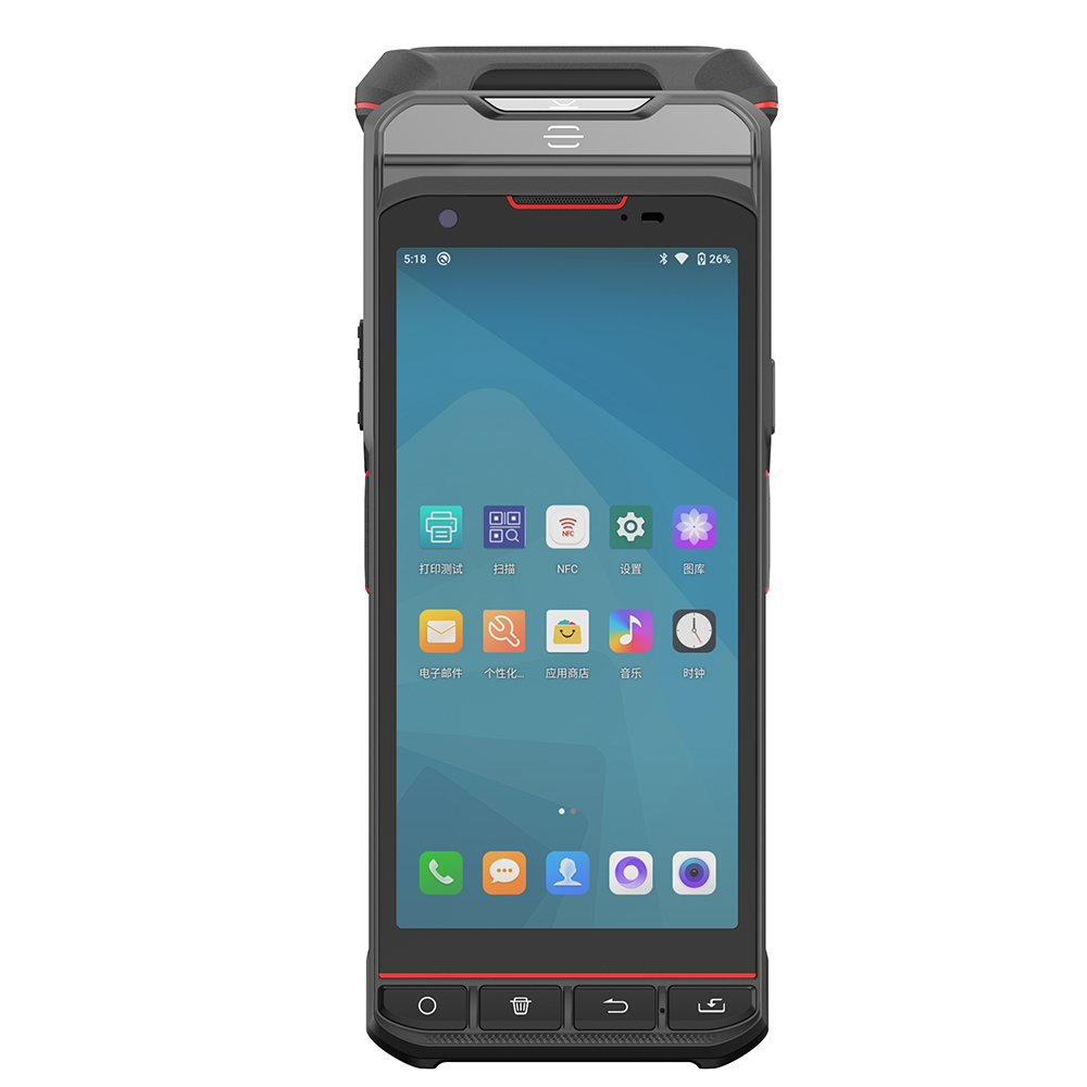 5,5-inch Android PDA UHF RFID- - Barcode Scanner 2D recensie en prijs