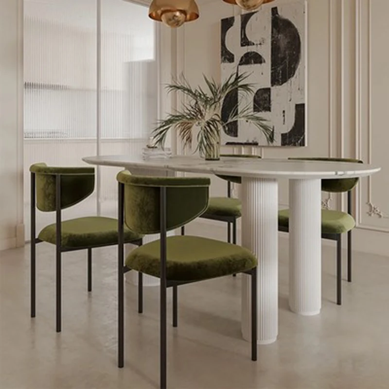 Luxe retro moderne eetkamersto - Office Tech Room recensie en prijs