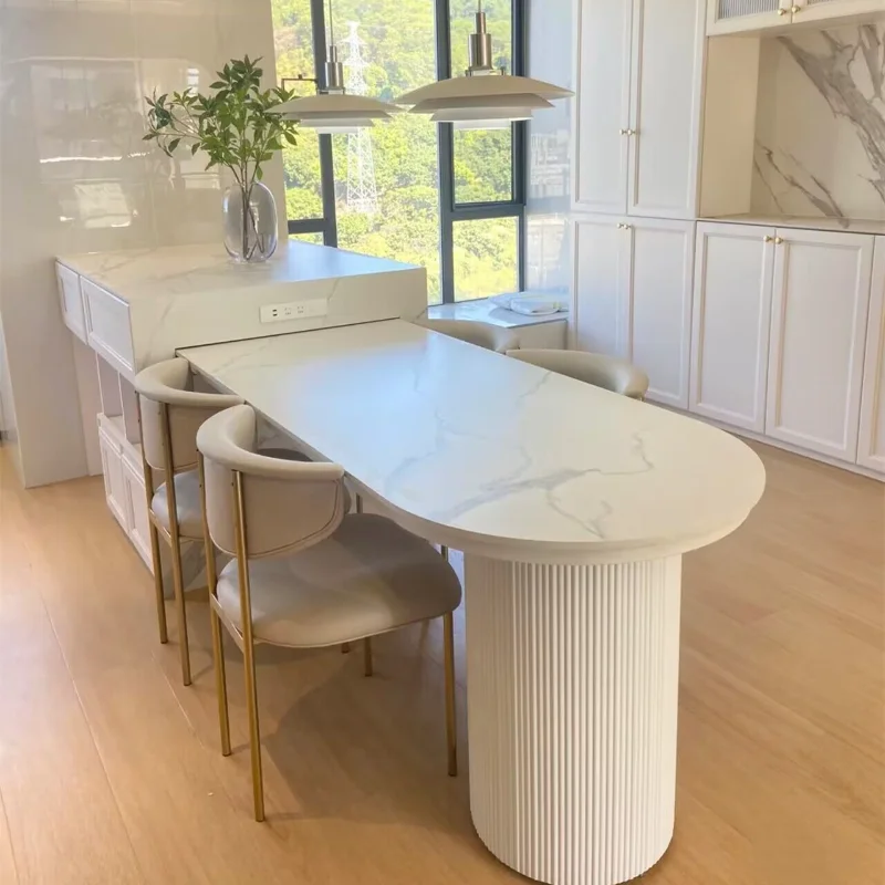 Luxe retro moderne eetkamersto - Office Tech Room recensie en prijs