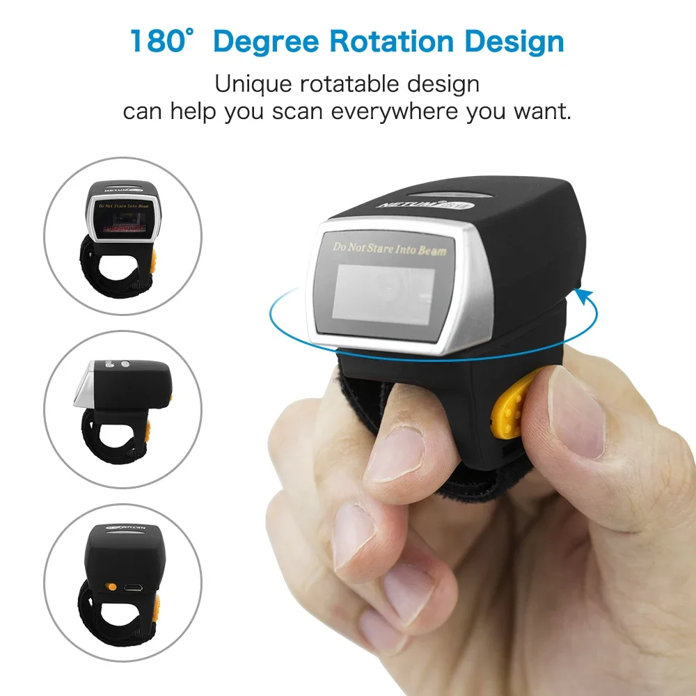 Nieuwe Netum Mini Vinger Ring  - Barcode Scanner 2D recensie en prijs